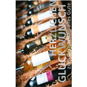 Artebene Card Embossing-Congratulations-Wine Rack