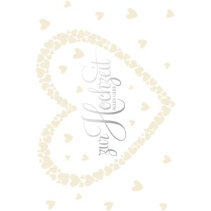 Artebene Card Embossing-Wedding-Heart