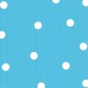 Paper napkins Dots - Stripes - aqua