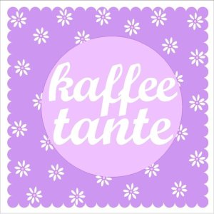 Paper napkins Kaffeetante - lilac