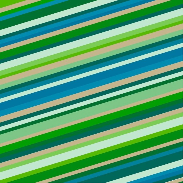 Paper napkins diagonal stripes - petrol