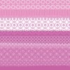 Paper napkins Mustermix - stripe - pink