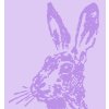 Paper napkins Hase - lilac