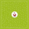 Paper napkins Santa - Mini - green