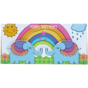 Artebene Money Envelope Kids-Rainbow