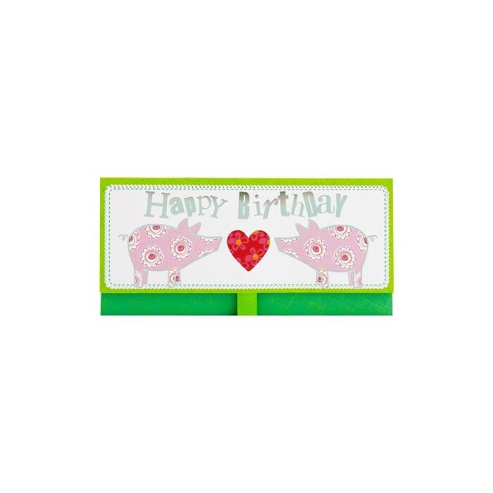 Artebene Money Envelope Birthday-Pigs