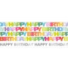 ARTEBENE card embossing - Birthday - multic. - 21x8 cm