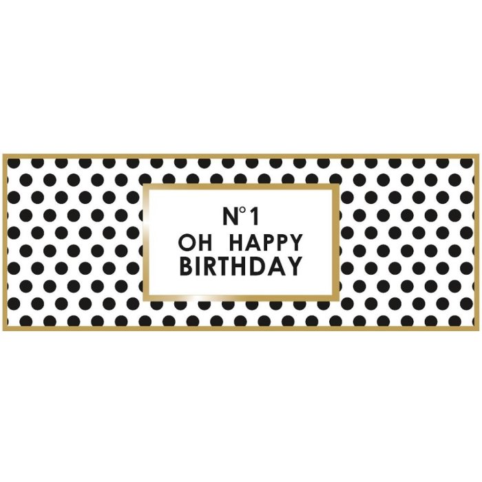 Artebene Card Embossing-Oh Happy Birthday-21x8 cm