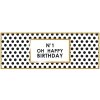 Artebene Card Embossing-Oh Happy Birthday-21x8 cm