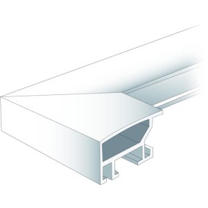 aluminium frame LUZERN 30x30 steel