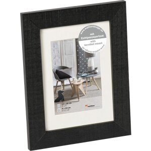 Home wooden frame 10x15 cm black