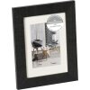 Home wooden frame 10x15 cm black