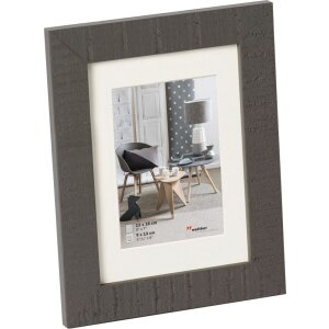 Home wooden frame 10x15 cm grey