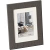 Home wooden frame 10x15 cm grey