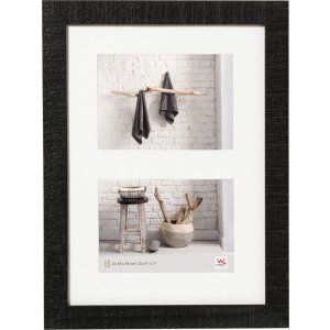 HOME wooden gallery frame black 2 x 13x18 cm