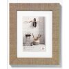 Home wooden frame 15x20 cm beige brown