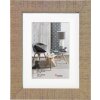 Home wooden frame 15x20 cm beige brown