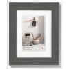 Home wooden frame 15x20 cm grey