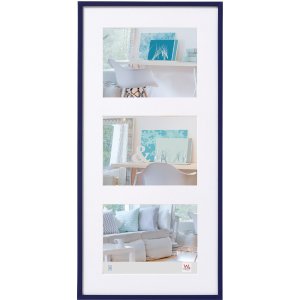 New Lifestyle Gallery frame 3 photos 13x18 blue