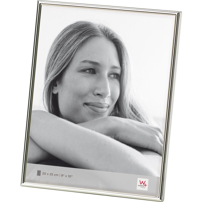 Walther metall portrait frame Chloe 20x25 cm silver