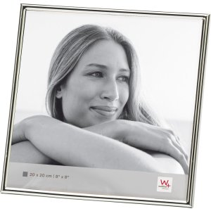 Chloe 3 portrait frame 20x20 cm silver