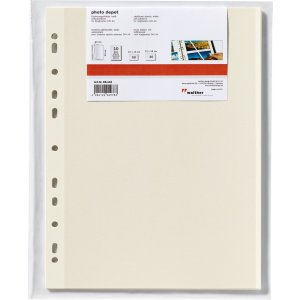 self-adhesive refill sheets -white