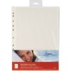 self-adhesive refill sheets -white