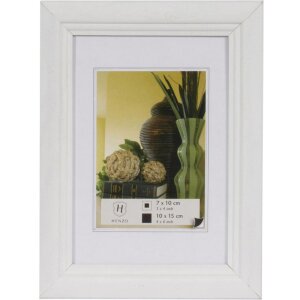 Artos wooden frame 10x15 cm - white