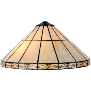 Glass lampshade Tiffany natural II