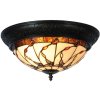 Tiffany ceiling lamp glass 38 cm