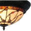 Tiffany ceiling lamp glass 38 cm