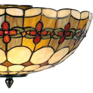 Ceiling light Tiffany multi-colored 40 cm