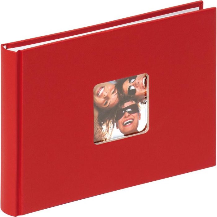 FUN - small photo album red