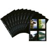 10 x black transparent photo sleeves for photo size 9x13cm