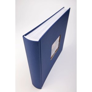 Walther photo album FUN blue 30x30 cm 100 white sides