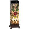 Tiffany light column 5LL-9234 colorful 12,5x35 cm