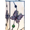 Glass table lamp with butterflies small 12,5x35 cm