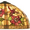 Tiffany lampshade colorful Ø 40x23 cm