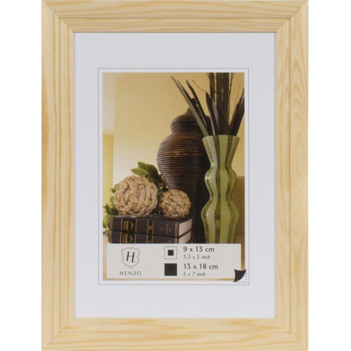 Artos wooden picture frame 13x18 - natural-coloured