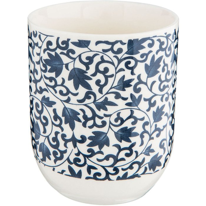 pottery cup blue by Clayre & Eef