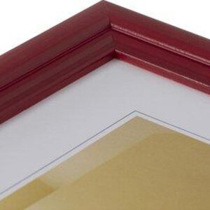 Artos 40x50 cm wooden picture frame - red