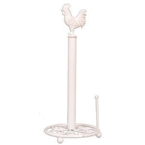 Kitchen roll holder tap white 18x43 cm