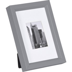 plastic frame 10x15 cm METALLICA - silver