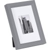 plastic frame 10x15 cm METALLICA - silver