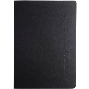 Application portfolio 2-part Manila linen black 30 sheets