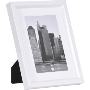 plastic frame 15x20 cm METALLICA - white