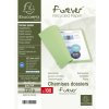 Pack of 100 file folders made from recycled cardboard 250g Foldyne Forever, for A4 Sand