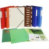 Pack of 100 file folders made from recycled cardboard 250g Foldyne Forever, for A4 Sand