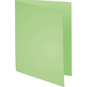 Pack of 100 file folders made from recycled cardboard...