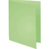 Pack of 100 file folders made from recycled cardboard 250g Foldyne Forever, for A4 Lime